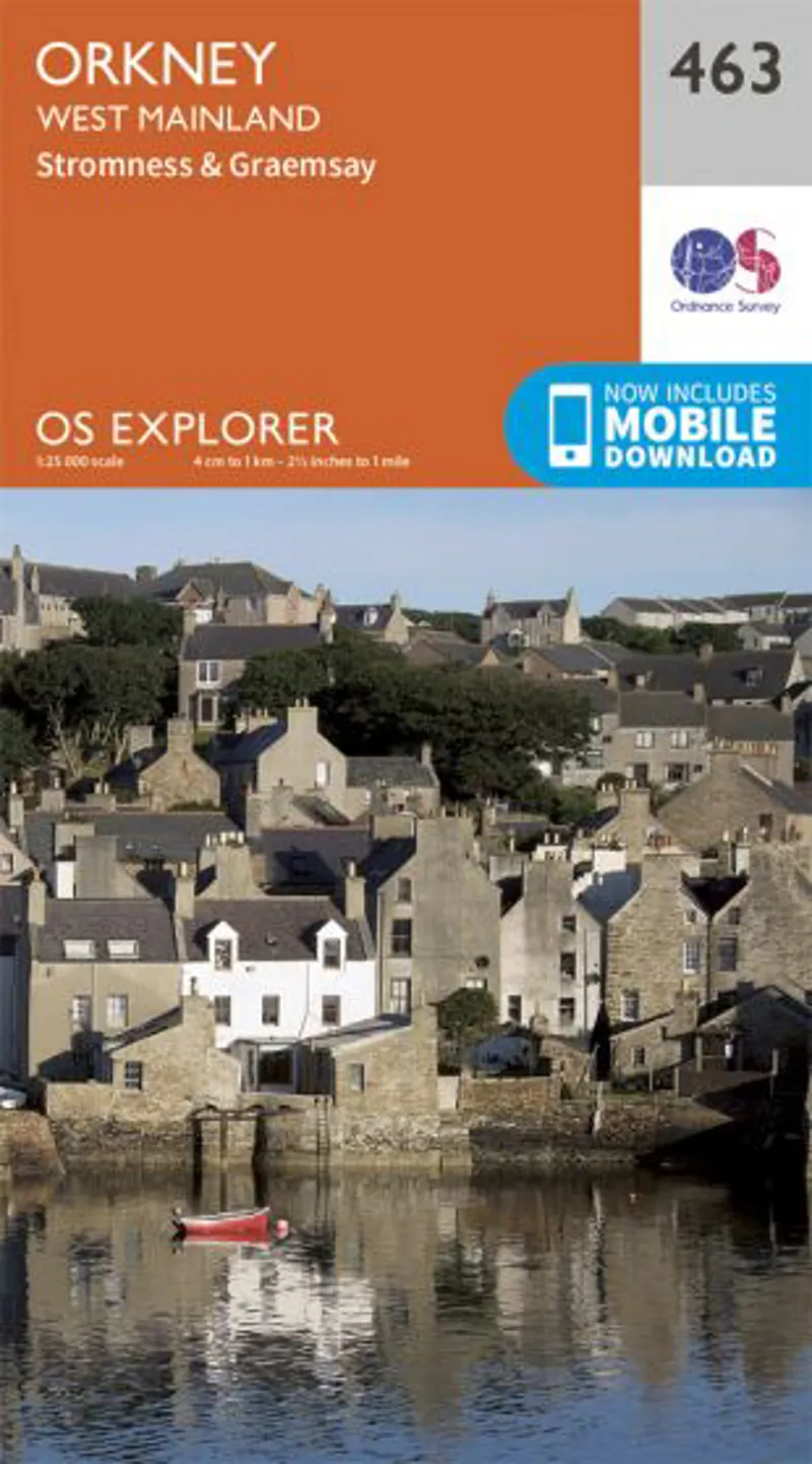 OS Explorer Map 463 - Orkney - West Mainland
